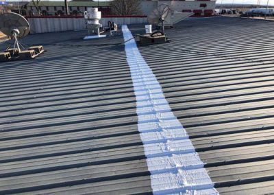 Commercial roofing panels by P-G Roofing and Construction